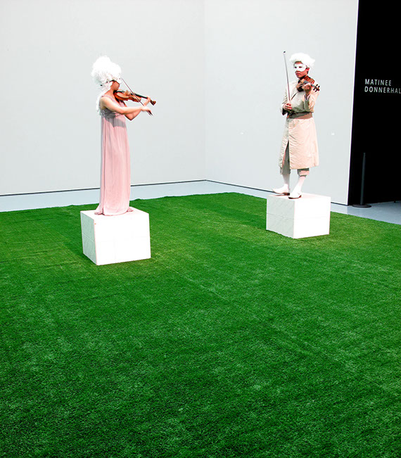 Violinist: Jeeyoung Choi, Taejun Kim, Museum Kunstpalast Duesseldorf, 2014